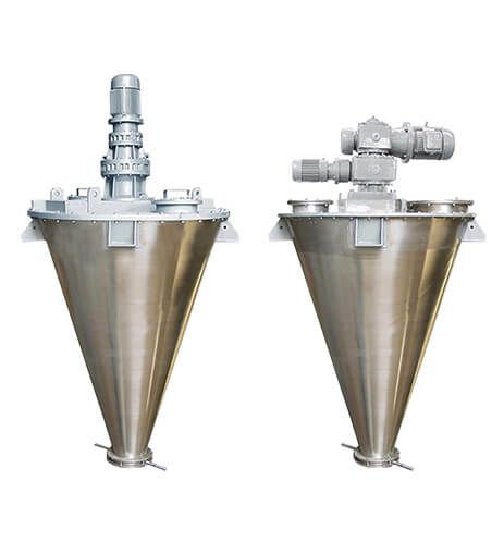 Double Spiral Cone Shaped Mixer